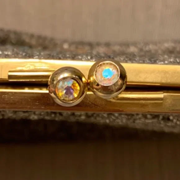 🤩 Vintage 50’s Embroidered French Glass & Steel Cut Beaded Handbag - Picture 6 of 10